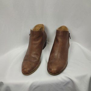 Lucky Brand LP- Barough Ankle Bootie Dark Brown Size 8M/ 38 1/2